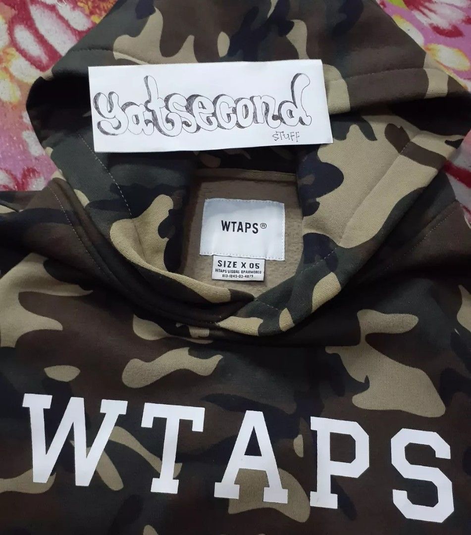Wtaps camo hoodie deals