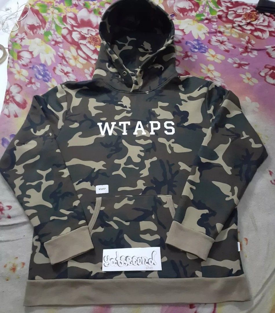 超美品 WTAPS WOODLANDCAMO 18DESIGN HOODIE M Wtaps Camouflage
