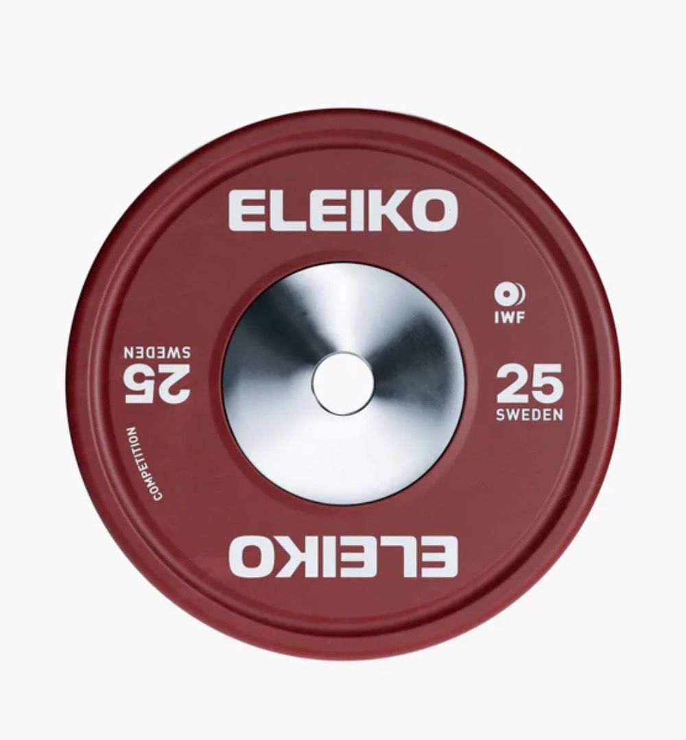 Eleiko bumper plate set clearance