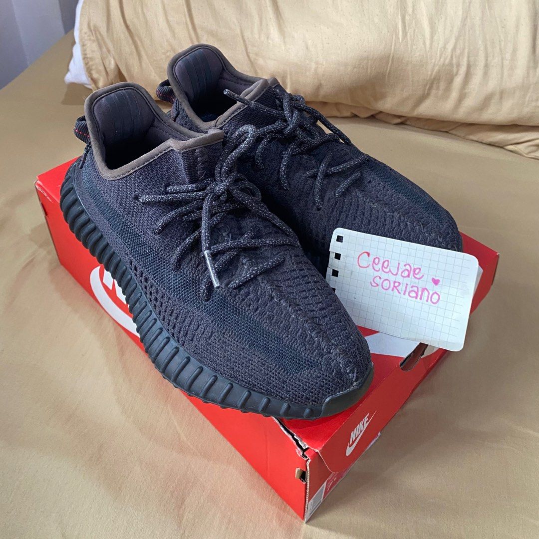 Yeezy 350 Black Static Non Ref Men s Fashion Footwear Sneakers