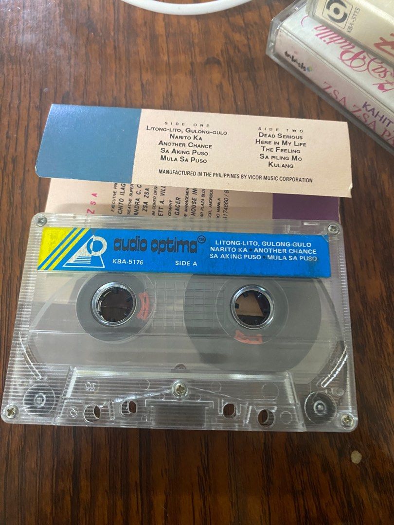 Zsa Zsa Padilla IISA OPM ORIGINAL TAGALOG MUSIC CASSETTE TAPE