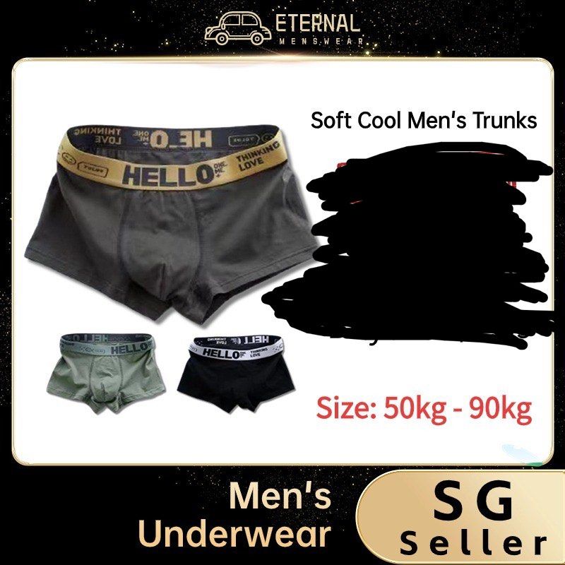 Boxer, Men's Fashion, Bottoms, New Underwear on Carousell