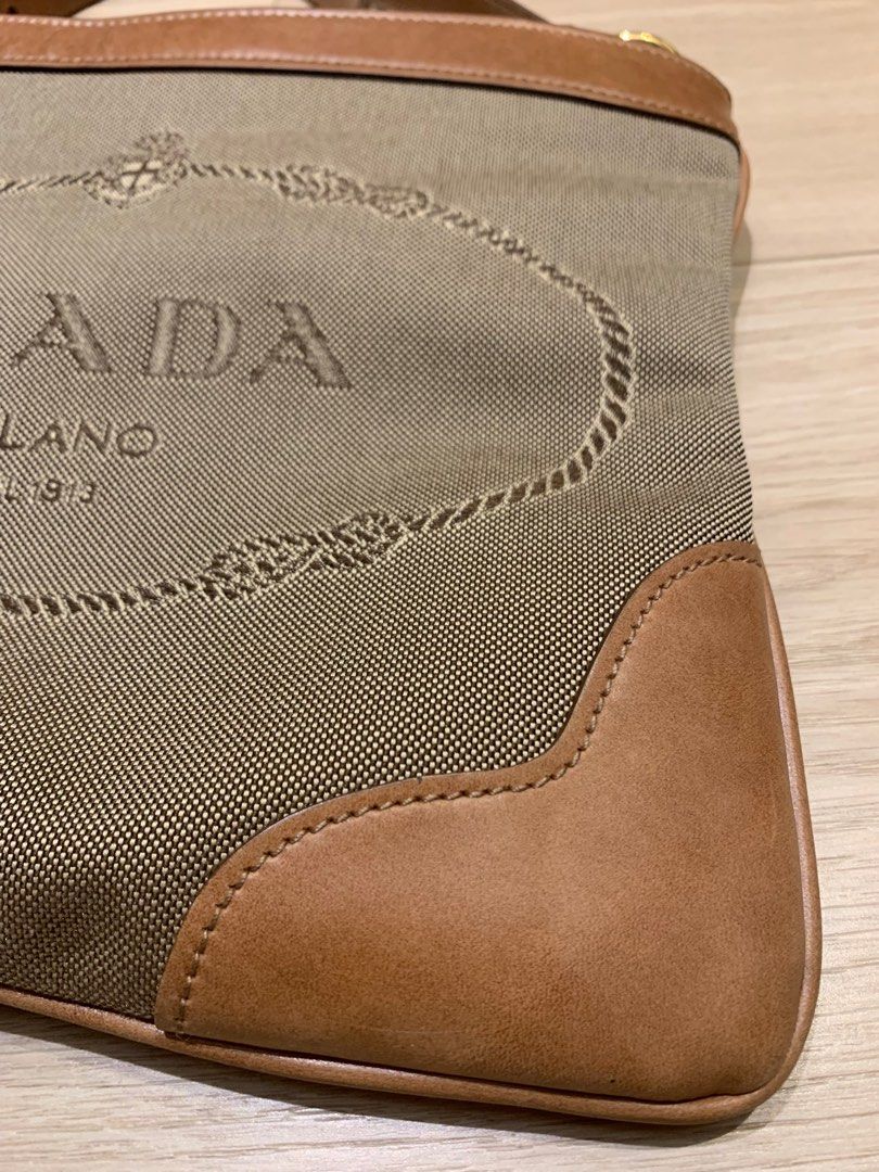 Vintage prada logo cheap