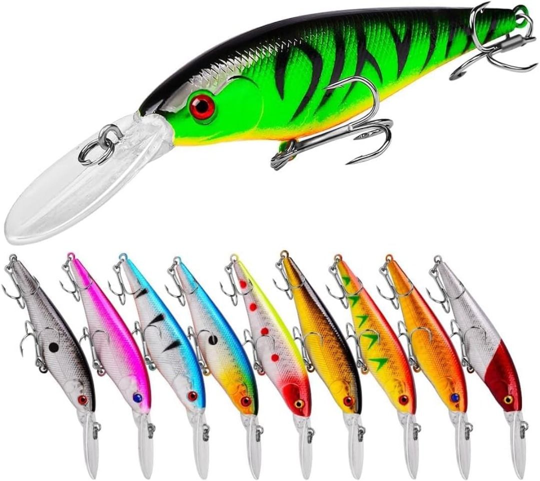 Fishing Lures Bait for Saltwater Bass Trout Pike Artificial Minnow