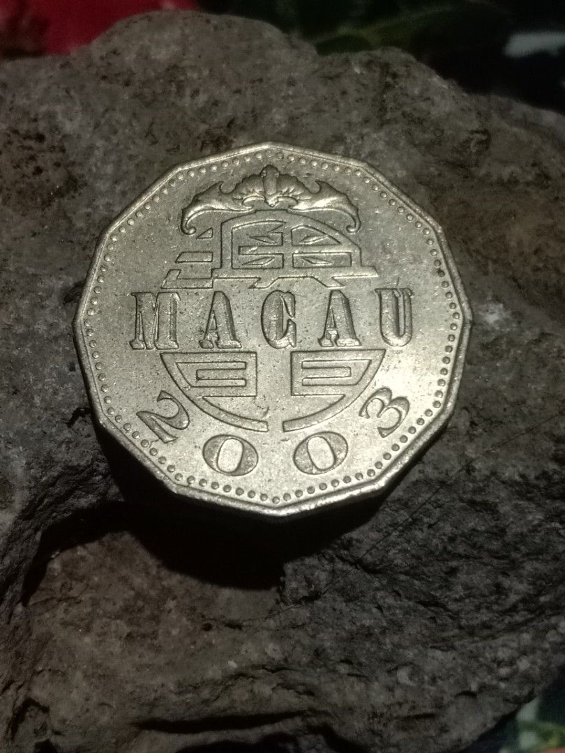 5 pataca Macau 2003 (Category: Currency) located in Quezon City. Submitted by charisatongco (Listing ID 1291221405, Image 1). Description: .