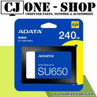 ADATA ULTIMATE SU650 240GB 2.5" SATA Internal SSD Solid State Drive
