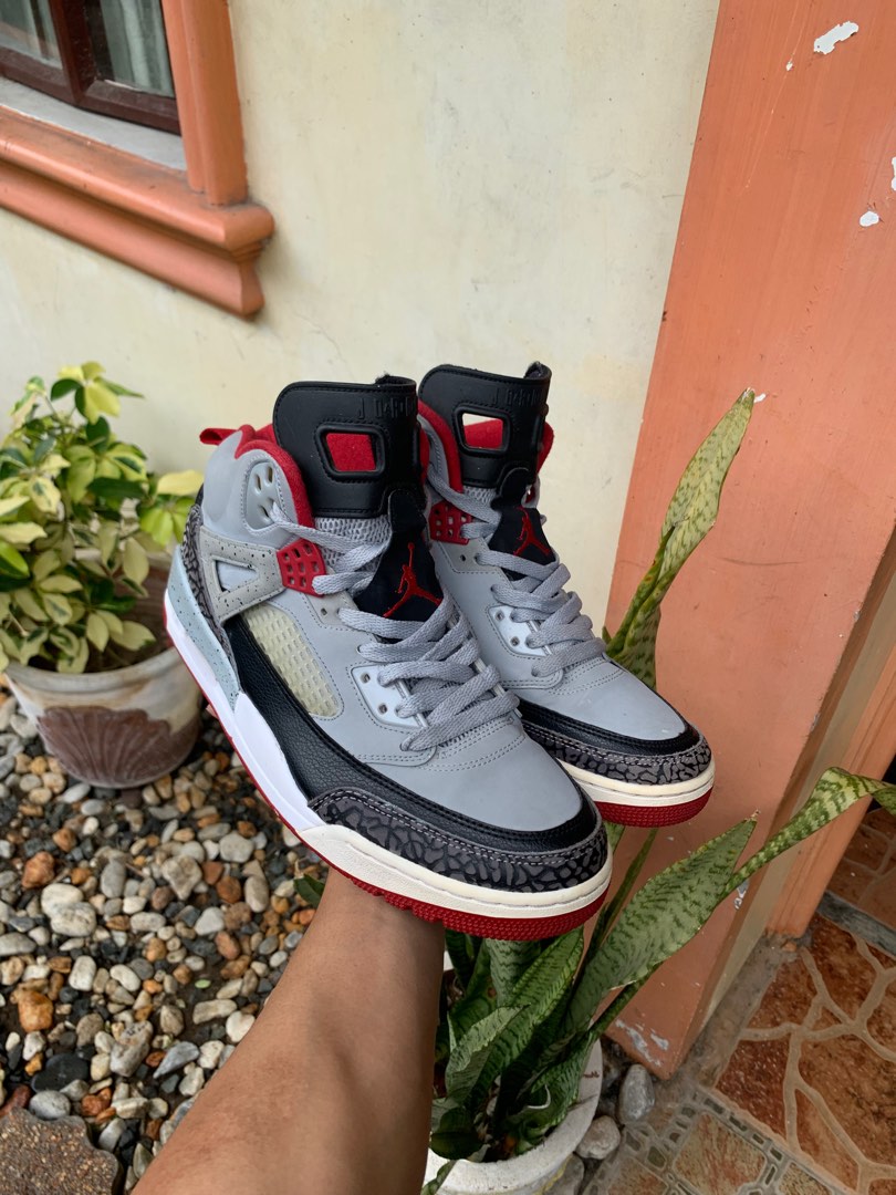 Air Jordan Spizike Wolf Grey Men s Fashion Footwear Sneakers on