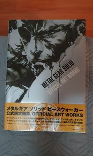 Art book Metal Gear Solid Peace Walker