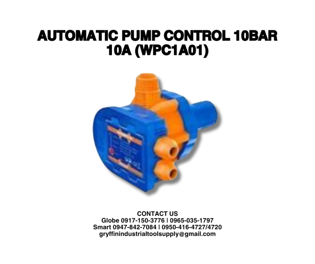AUTOMATIC PUMP CONTROL 10BAR 10A, Commercial & Industrial, Industrial ...