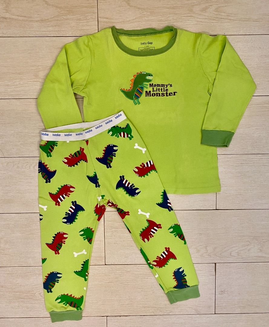 Gap dinosaur hot sale pajamas