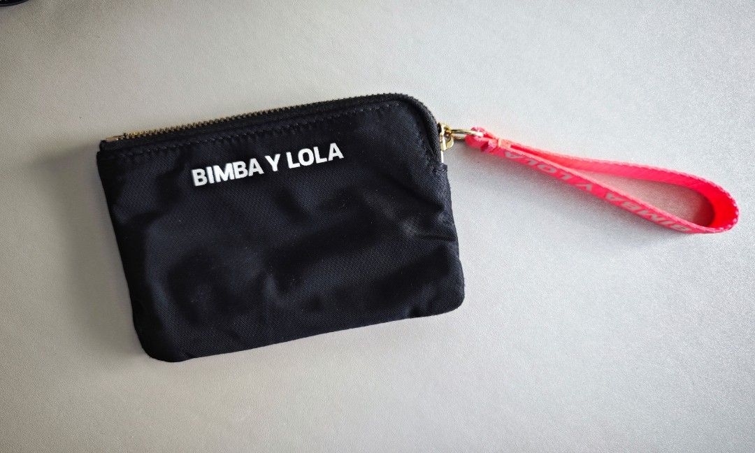 Bimba y Lola logo-lettering Leather Purse - Farfetch