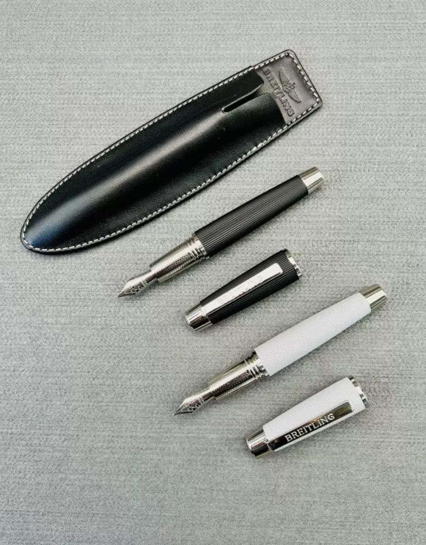 Breitling fountain pen Luxury Accessories on Carousell