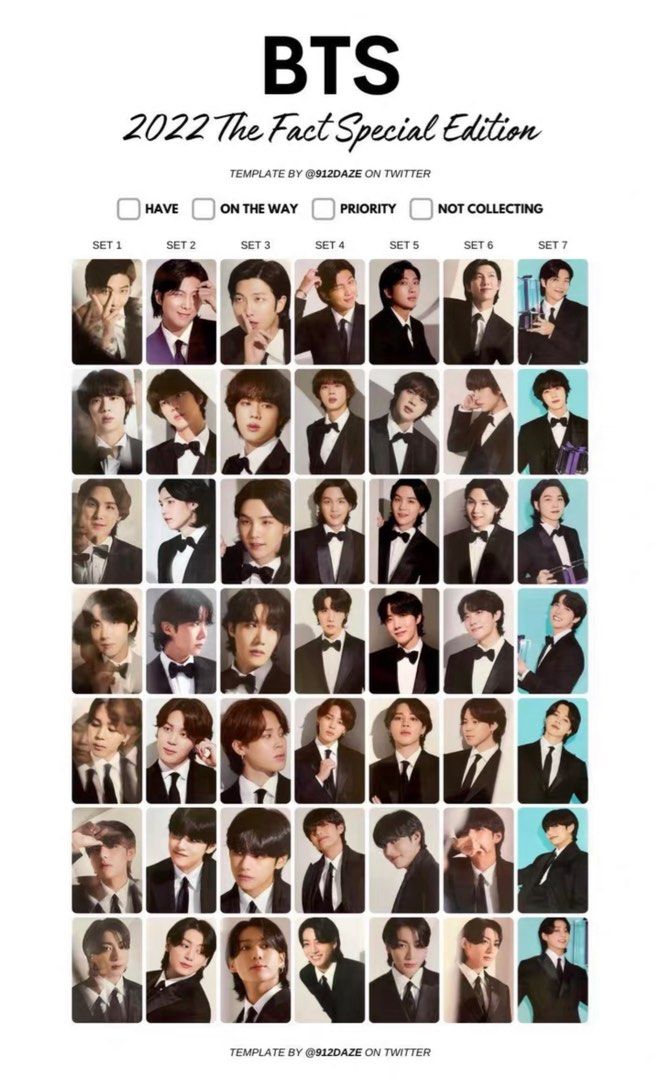 BTS 2022 THE FACT BTS TMA 写真集ランダムトレカ ジン BTS 2022 THE FACT PHOTOBOOK SPECIAL EDITION Official