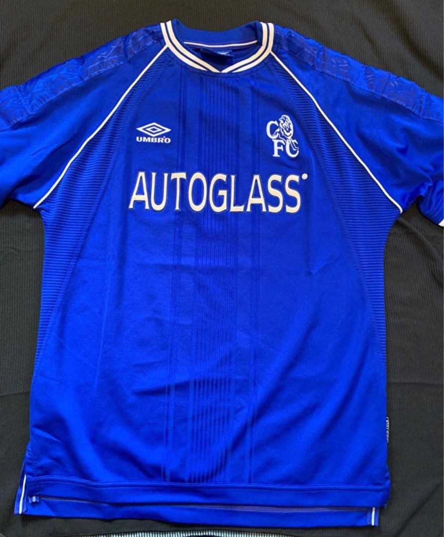 Chelsea FC 1999 2000 Home Autoglass soccer football jersey kit