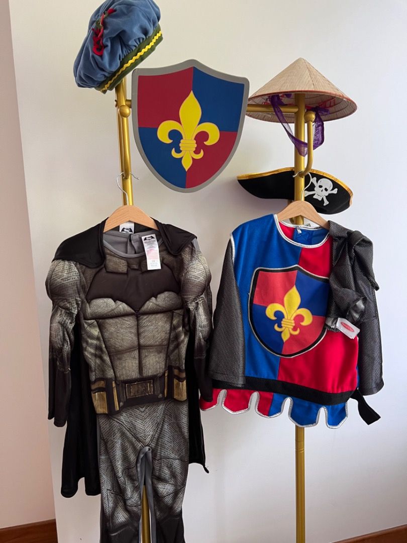 Children s dress up costumes pretend play clothes bundle ages 4 6
