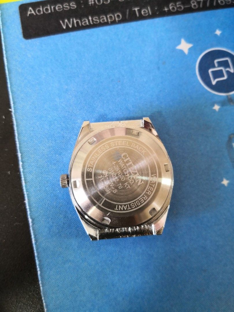 Citizen watch stopped working discount