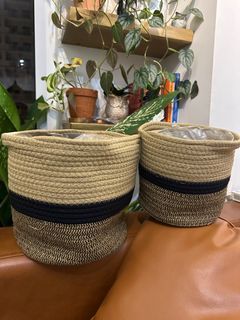 Cloth Rope Planter Basket