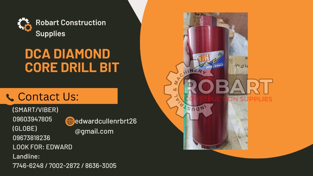 DCA Diamond core drill bit, Commercial & Industrial, Construction ...