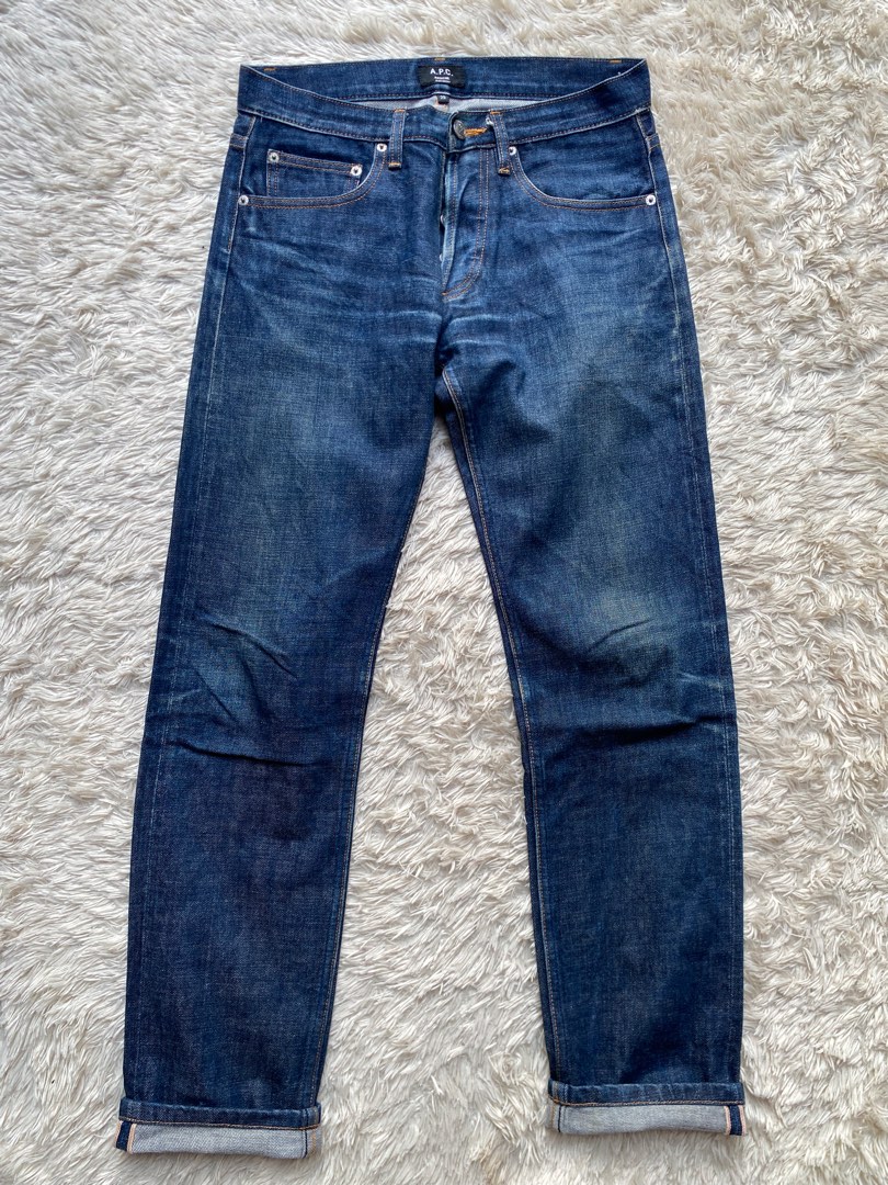 Selvedge Denim Apc Jeans Uk New Standard Dry Selvedge Denim Jeans