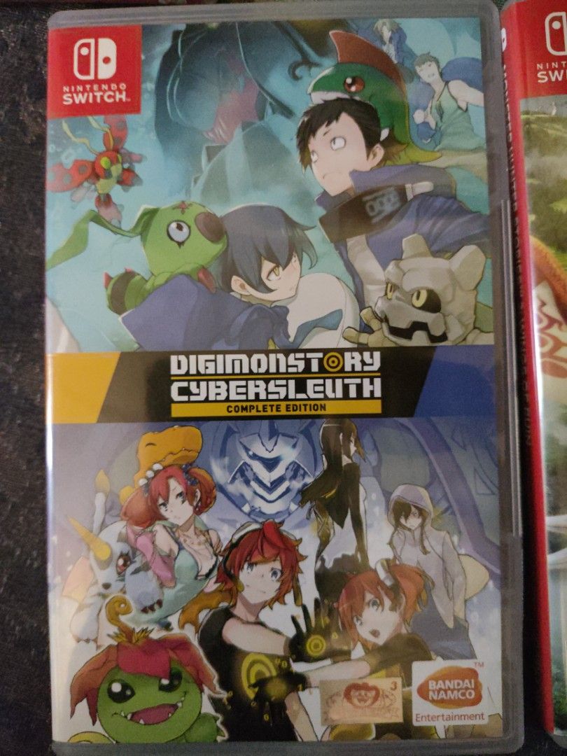 Digimon Story Cyber Sleuth Nintendo Switch Save No Game Included