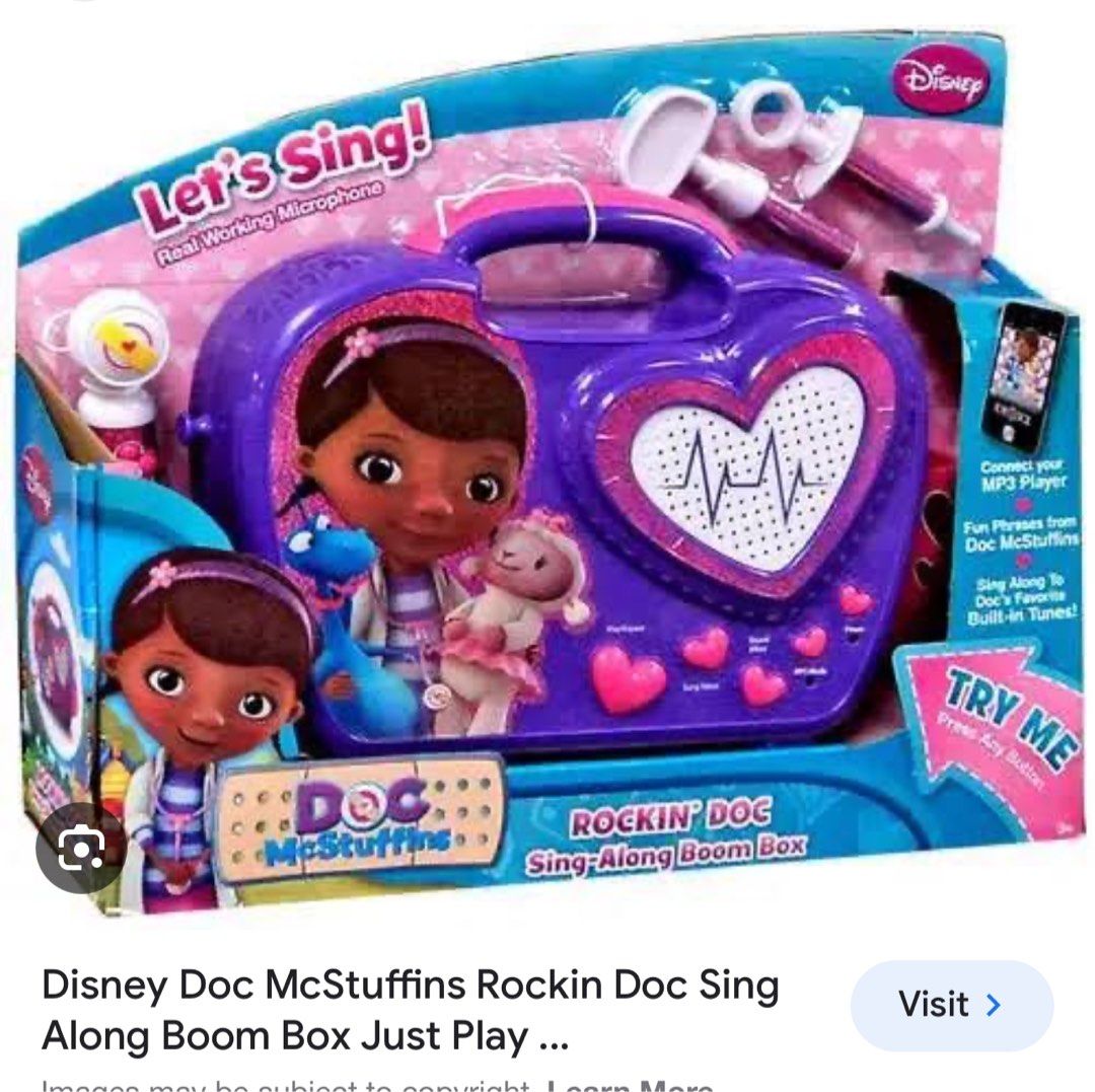Doc mcstuffins talk and trace clipboard target top