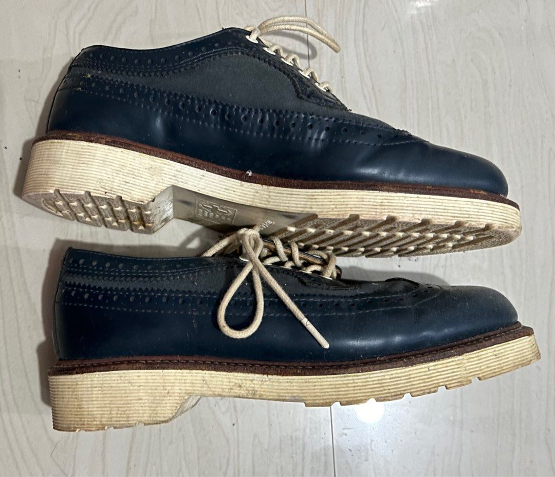 dr.martens ALFRED BROGUE SHOE Navy Blue (Category: Loafers) located in Legazpi City. Submitted by msvianca (Listing ID 1291293751, Image 3). Description: DR.MARTENS ALFRED BROGUE SHOE Navy Blue Like new, No Heel drag US 5 M US 6 W UK 4 Euro 37 Reason for selling: Decluttering, will clean the shoes before sending.