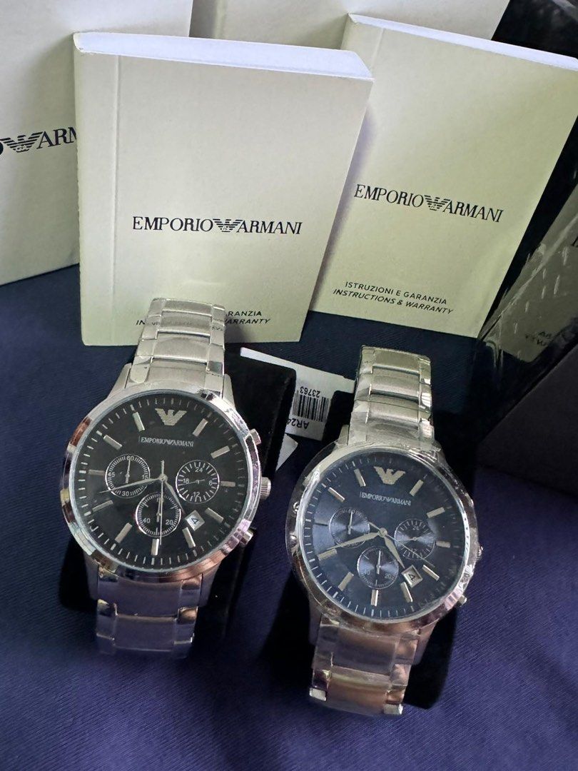 Buy Emporio Armani Emporio Armani Silver Watch AR2434 Online - 717757 | The  Collective