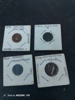 For sale collectible antique  vintage coins