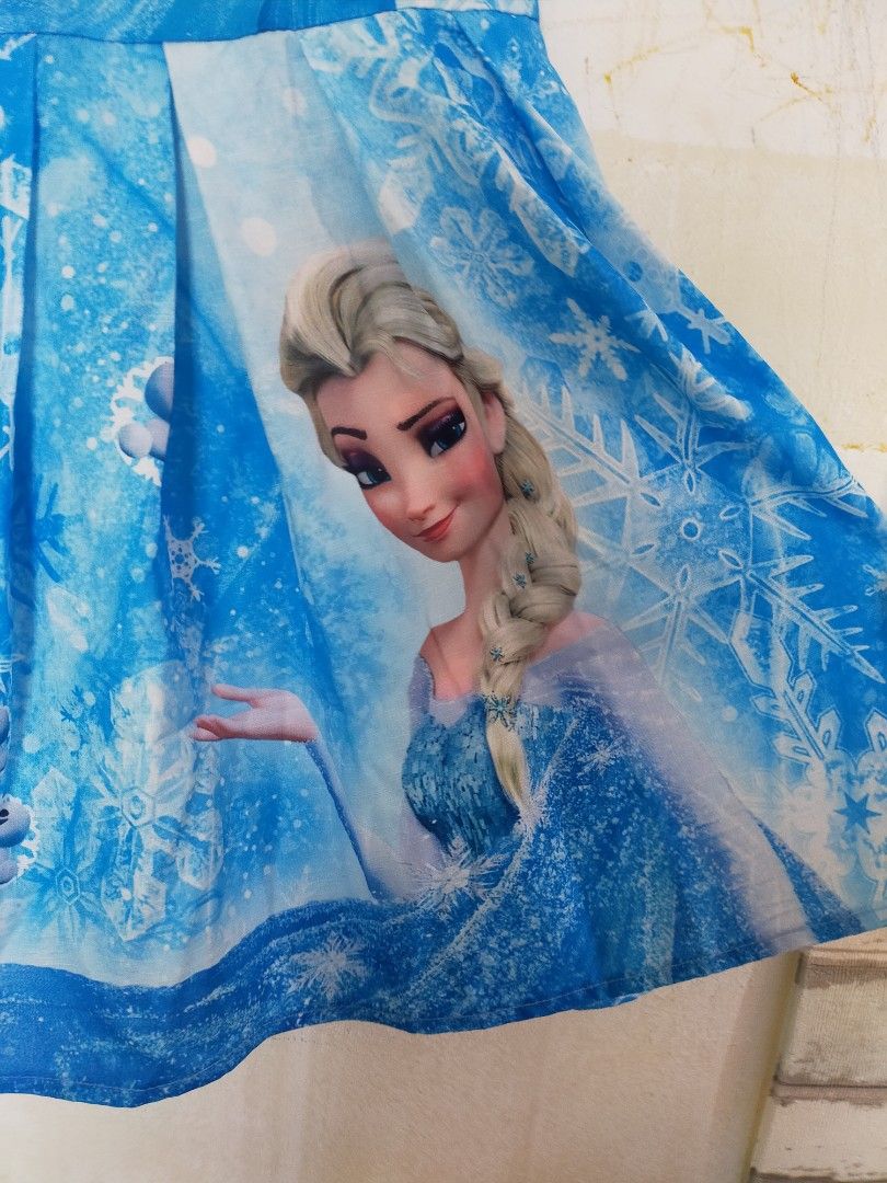 5T H&M Frozen Elsa Pink Top, Babies & Kids, Babies & Kids Fashion on  Carousell