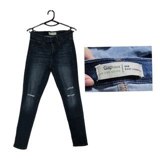 Gap | Ripped Denim Jeans Jeggins Style