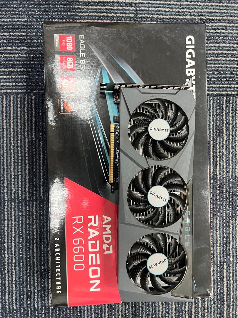 GIGABYTE EAGLE RX6600 8GB, Computers & Tech, Parts & Accessories ...