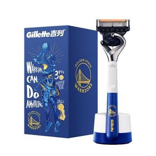 Gillette x NBA Golden State Warriors Proglide Razor Set (Limited Edition)