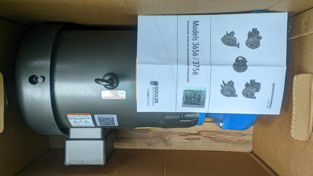 Goulds pump coupled with baldor motor (Category: Construction Tools & Equipment) located in Manila. Submitted by 09150361920ronvillaflor (Listing ID 1291236644, Image 3). Description: Goulds pump coupled with baldor motor Specs: 15HP/3-PHASE/220/460Volts ₱122,145 For inquiries GLOBE:📞 ☎ 0⃣9⃣1⃣5⃣0⃣3⃣6⃣1⃣9⃣2⃣0⃣ 📞 ☎ 0⃣9⃣1⃣5⃣0⃣3⃣6⃣1⃣9⃣2⃣0⃣ Email me@ 📫 📑 r-o-n-.-h-a-y-a-i-@-g-m-a-i-l.c-o-m Check my Carousell: https://www.carousell.ph/u/ronvillaflo