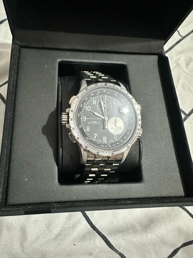 Hamilton khaki aviation sale eto chrono quartz