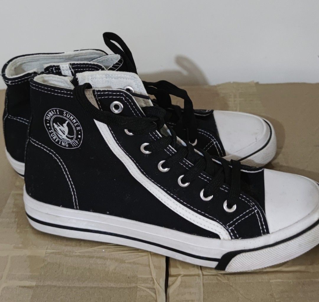 Canvas shoes with zipper 2025