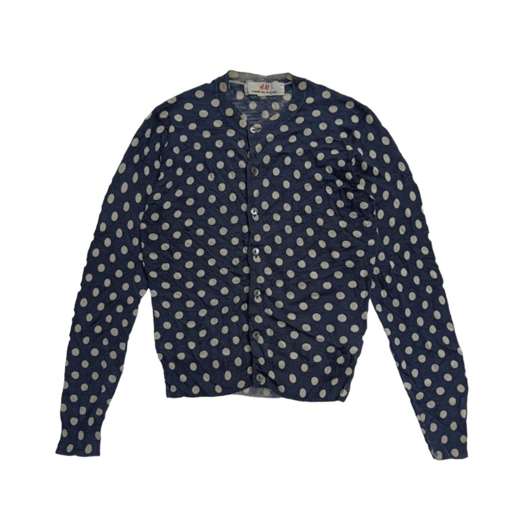 H M x CDG CARDIGAN Luxury Apparel on Carousell