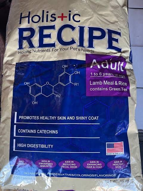 Holistic adult shop dog food