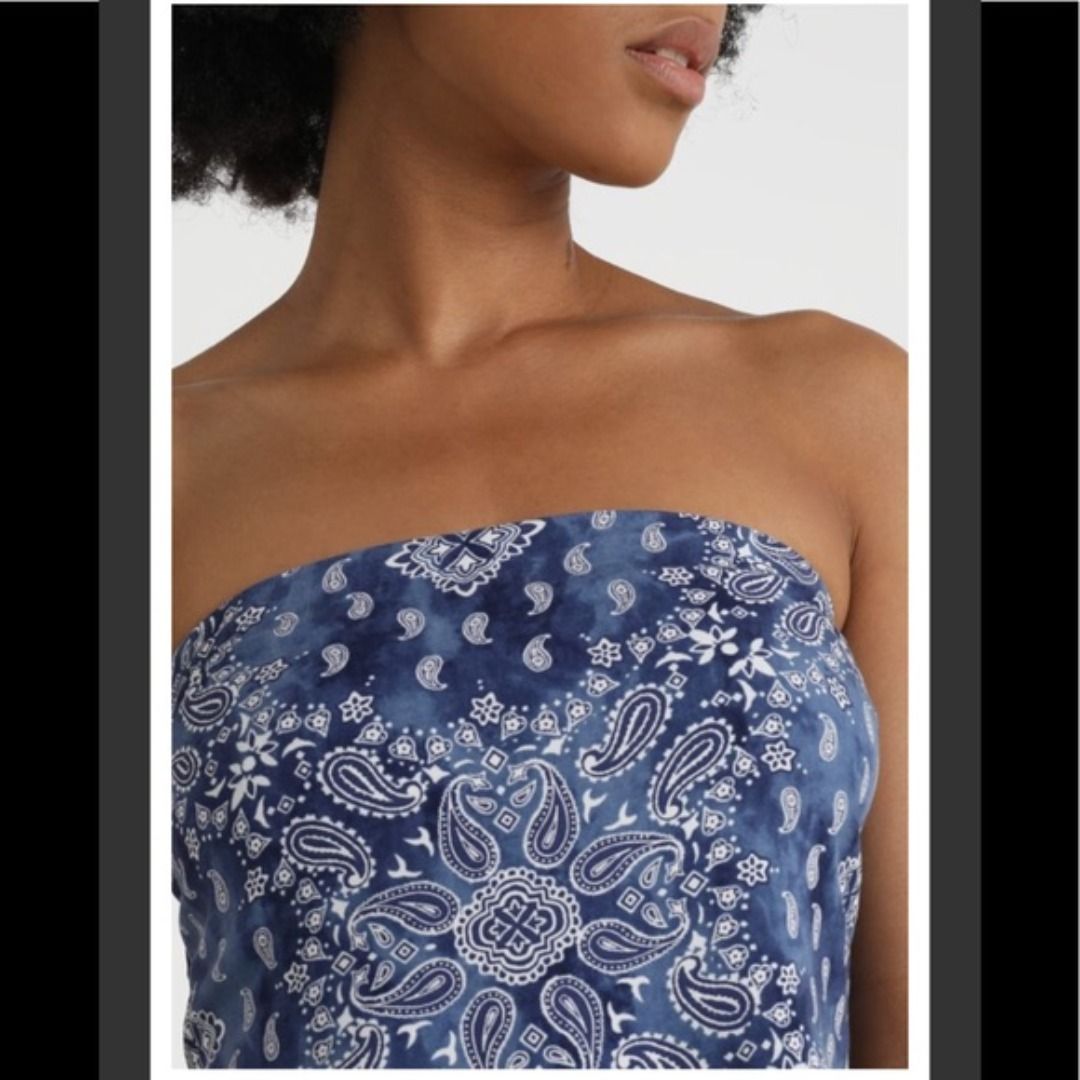 Bandana tube top hollister hot sale