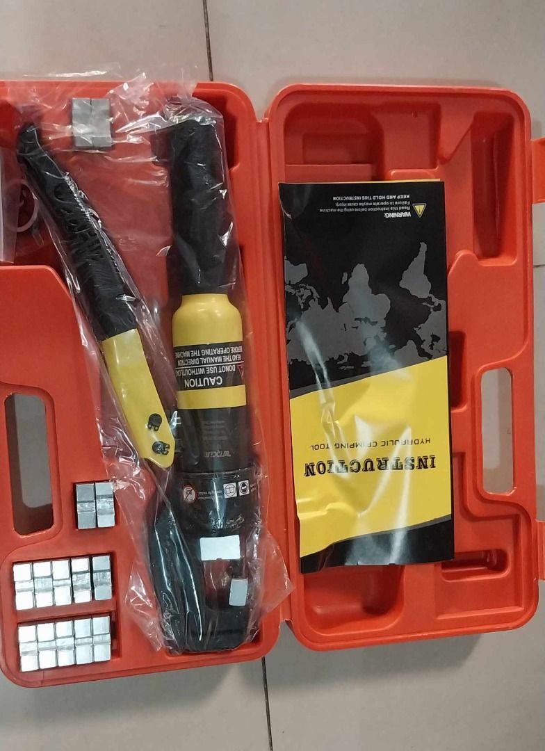 Hydraulic CRIMPING TOOL (Category: Construction Tools & Equipment) located in Manila. Submitted by 09150361920ronvillaflor (Listing ID 1291236004, Image 1). Description: Hydraulic CRIMPING TOOL Specs: 6-70mm, 12-2/0AWG, YQ-70 ₱4,800 For inquiries GLOBE:📞 ☎ 0⃣9⃣1⃣5⃣0⃣3⃣6⃣1⃣9⃣2⃣0⃣ 📞 ☎ 0⃣9⃣1⃣5⃣0⃣3⃣6⃣1⃣9⃣2⃣0⃣ Email me@ 📫 📑 r-o-n-.-h-a-y-a-i-@-g-m-a-i-l.c-o-m Check my Carousell: https://www.carousell.ph/u/ronvillaflor0/ PRICE MAY CHANGE WITHOUT PR