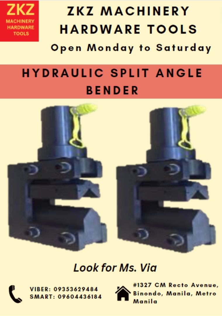 Hydraulic Split Angle Bender, Commercial & Industrial, Construction ...