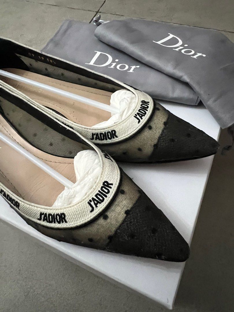 J adior Dior Flat shoes Sz 38.5