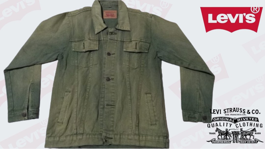 Jaket Levis Jeans Pria- Jaket Levi Strauss Co, Fesyen Pria