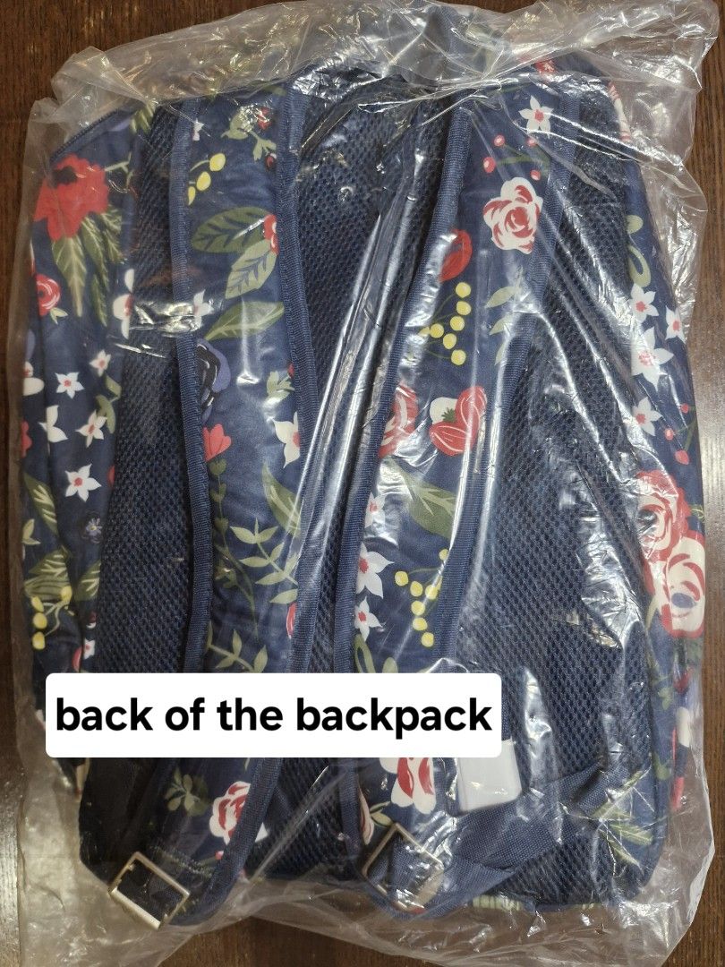 Jujube Destashing- Ballad Backpack Midnight Posy, Women's Fashion