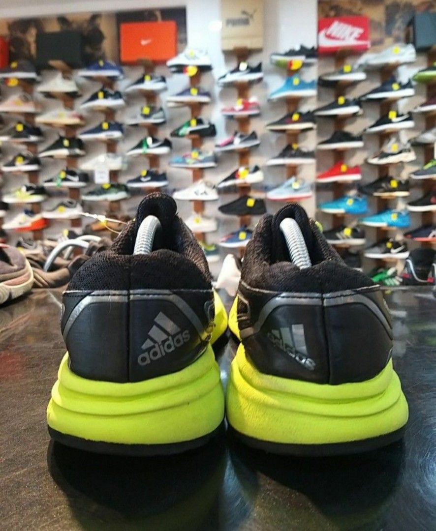 Kasut Adidas Adiprene Running blk green