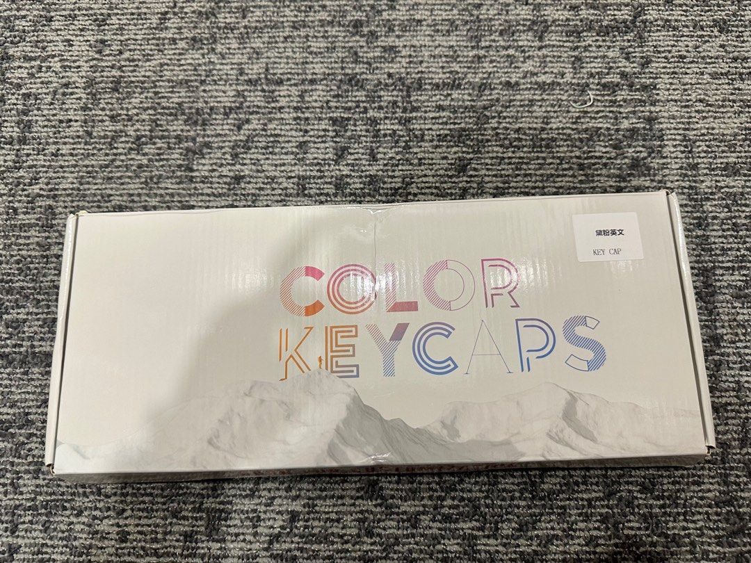 Keycap Set (Category: Computer Keyboard) located in Singapore. Submitted by valenne.xanielle (Listing ID 1291186189, Image 2). Description: Box opened but never used.