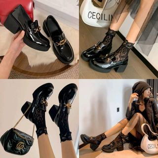 SALE ✨ Korean chunky platform loafers