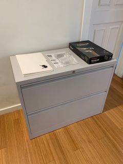 Lateral 2 Drawer Steel Filing Cabinet