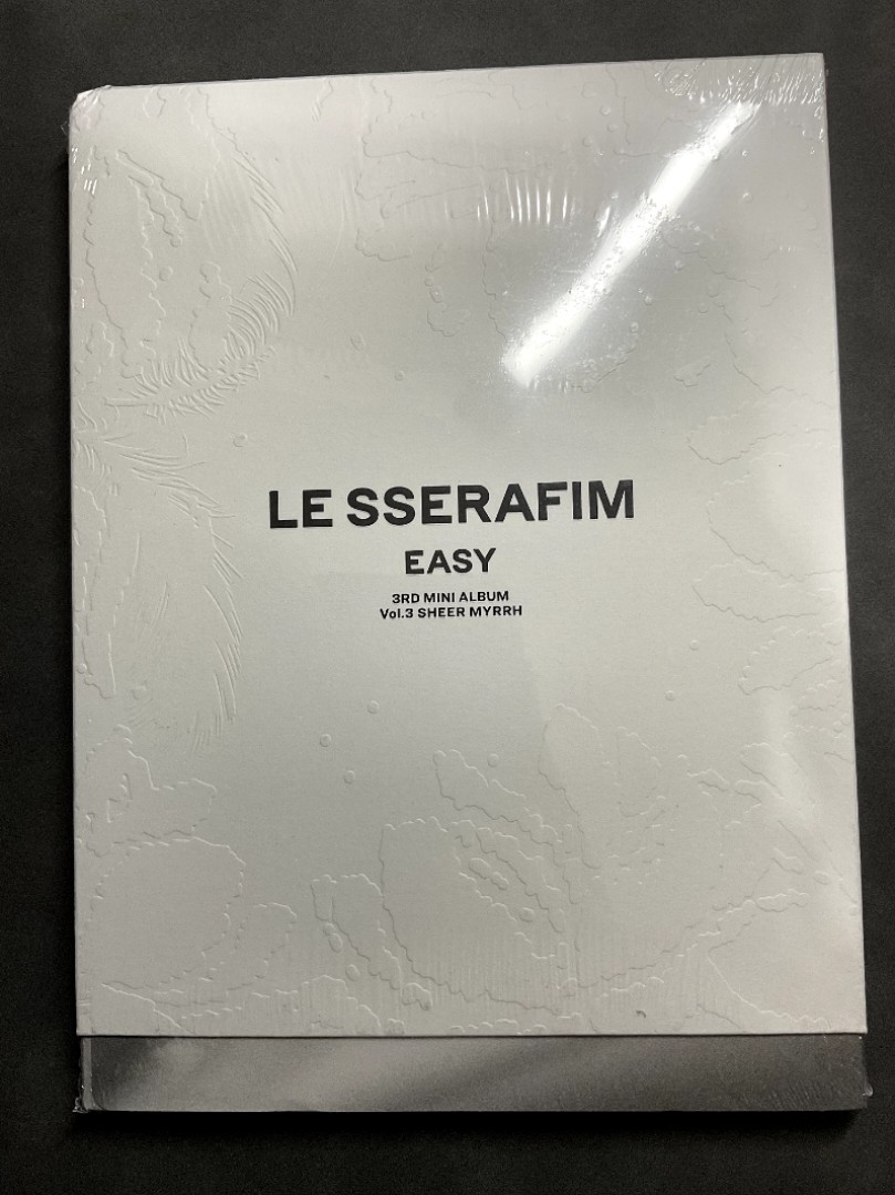 Le sserafim 3rd Mini Album 'EASY' Vol. 3 未拆lesserafim, 興趣及 