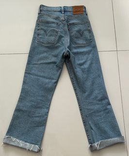 levis ribcage blue