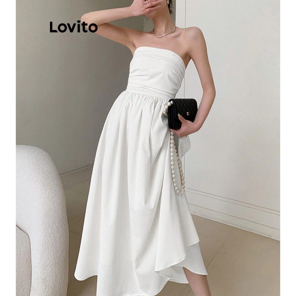 White flowy dress, Women's Fashion, Dresses & Sets, Dresses on Carousell